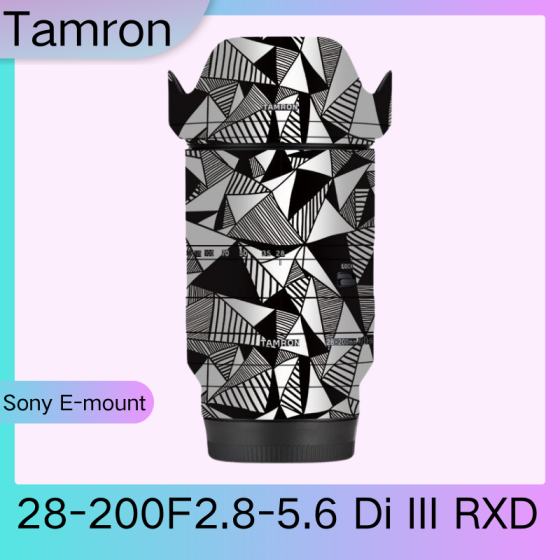 Lentes Tamron 28-200F2.8-5.6 Di III RXD - Pele câmera, adesivo câmera - com alta resistência a arranhões, à prova d'água e com design elegante.